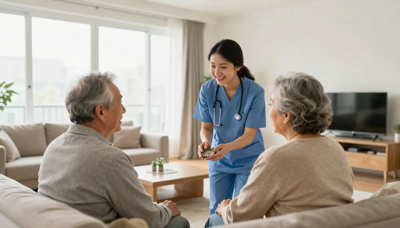 What do Home Caregiver duties include in comprehensive home care service?